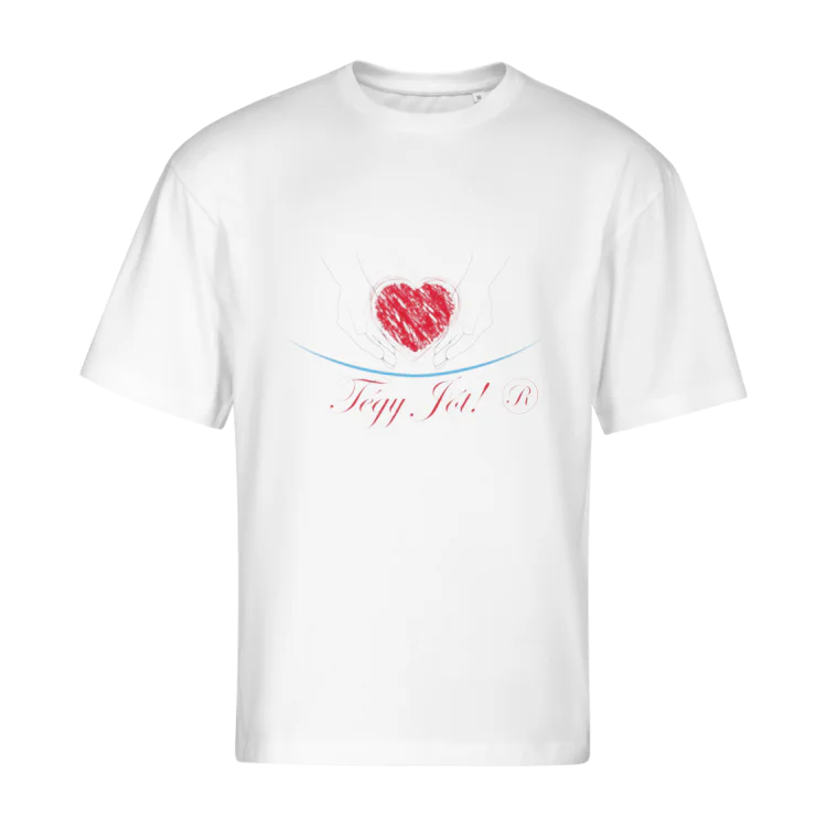 Tégy Jót!® logó - Oversized férfi póló