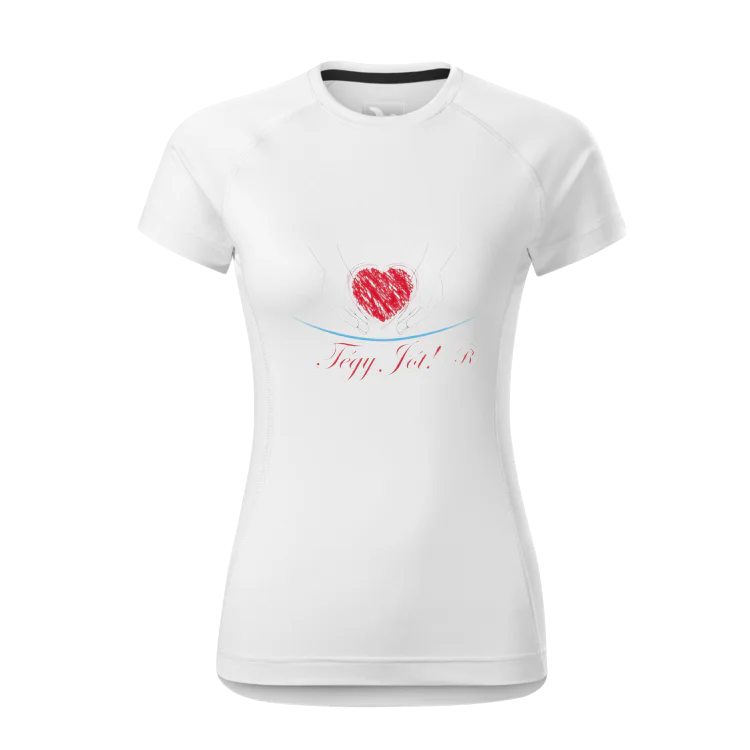 Tégy Jót!® logó - Női fitnesz póló